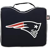 NFL Lightweight Stadium Bleacher Seat Cushion with Carrying Strap, New England Patriots