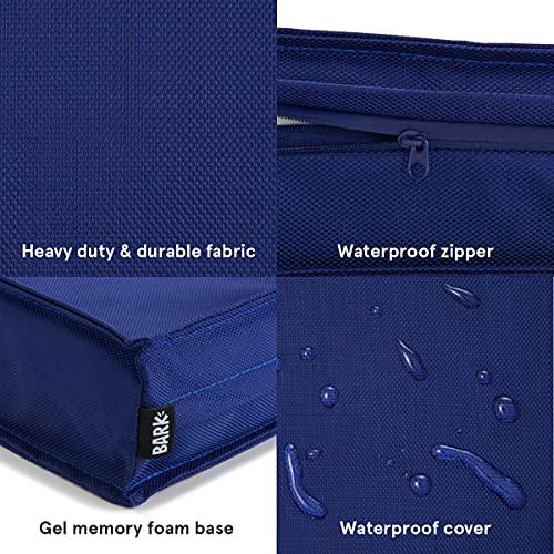 BarkBox Outdoor Dog Bed Waterproof Dog or Cat Mattress Bed with