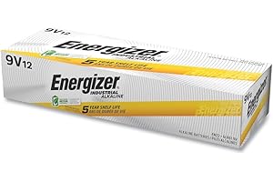 12pk Energizer 9v Industrial Battery Commercial Only