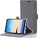 ProCase Galaxy Note 8 Wallet Case, Folio Folding Wallet Case Flip Cover Protective Case for Galaxy Note 8 2017 Release, with Card Holder Kickstand -Grey
