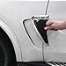 Sugeryy 2 Pcs Car Carbon Fiber Fender Side Vents Mesh Sticker Hole Grille For BMW X Series X5 F15 X5M F85 Shark Gills Side Vents Decoration Stickers
