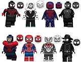 UPSTONE 8 Pieces Minifigures Super Heroes Set Building Blocks Action Figures Toy, Kids Gift ztos