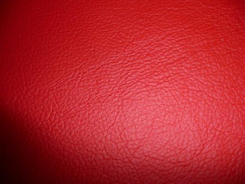 12"x12" Bright Red Cowhide King Leather