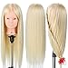 Neverland Beauty 26 Inch 30% Real Human Long Hair Hairdressing Cosmetology Mannequin Manikin Training Head Model with Clamp