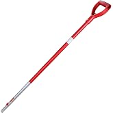 Wolf-Garten ZMAD Multi-Change Aluminium D-Grip Handle, Red, 85 cm