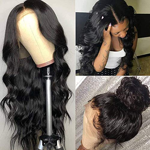 Healthair-9A-Lace-Front-Wigs-Human-Hair-12inch-Brazilian-Remy-Human-Hair-Lace-Front-Wigs-For-Black-Women-4X4-Body-Wave-Lace-Closure-Wigs-Human-Hair-Wigs-with-Baby-Hair-150-Density12-Wig