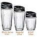 Nutri Ninja Cups | 18-Once Tritan Cups with Sip & Seal Lids. Compatible with BL480, BL490, BL640, & BL680 Auto IQ Series Blenders (Pack of 2)