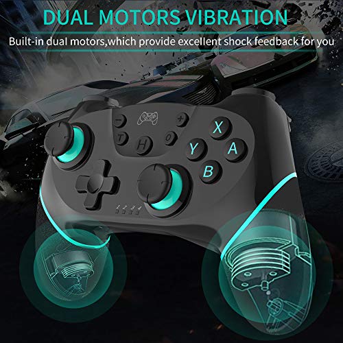 Wireless Switch Pro Controller Switch Remote Gamepad Joystick,RegeMoudal Wireless Switch Controller for Nintendo Switch [2020 Upgraded Version] - Thumbnail 4