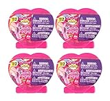 Set of 4 My Little Pony Suprise Fashems Squishy Pops - Heart shaped Capsules - Special Edition (Series 2)