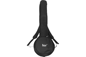 FOMIYES Banjo Backpack Thicken Cotton Banjo Case Gig Bag for Five String Banjo(38.91X14.15X3.54in)