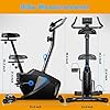 WINNOW Exercise Bike Fitness Bike Advanced Home Trainer Stationary Bike Adjustable Magnetic Resistance for Home Gym…