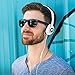 Koss KPH30iW On-Ear Headphones, in-Line Microphone and Touch Remote Control, D-Profile Design, Wired with 3.5mm Plug, White and Blue