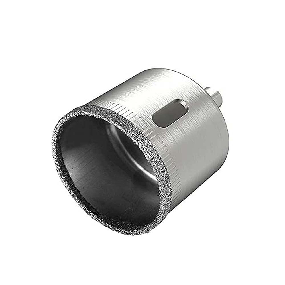 50mm Diamond Drill Bit, Hollow Core Drill Bit Hole Saw Laser Carving Drilling Bits,Suitable for Tile, Ceramic, Glass, Porcelain, Marble, DIY Kitchen Bathroom Shower