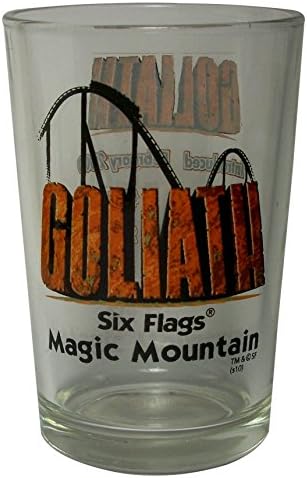Six Flags Magic Mountain Goliath Shot Glass