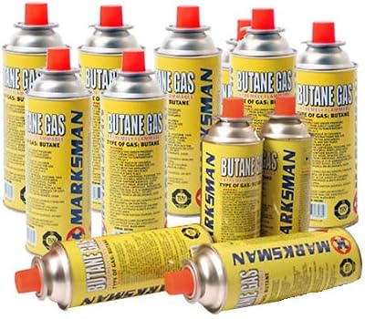 16 x Butane Gas Bottles Canisters for Cooker Heater BBQ