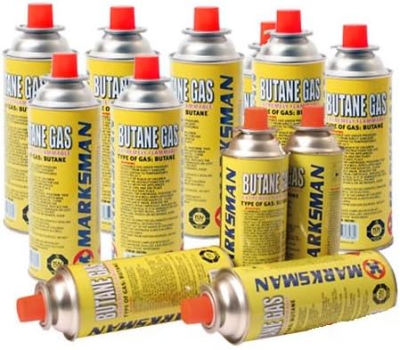 16 x Butane Gas Bottles Canisters for Cooker Heater BBQ