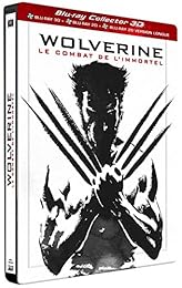 Wolverine : Le Combat De L'immortel - Édition Collector Combo Blu-Ray3d + 2d + 2d Version Longue Boîtier Steelbook
