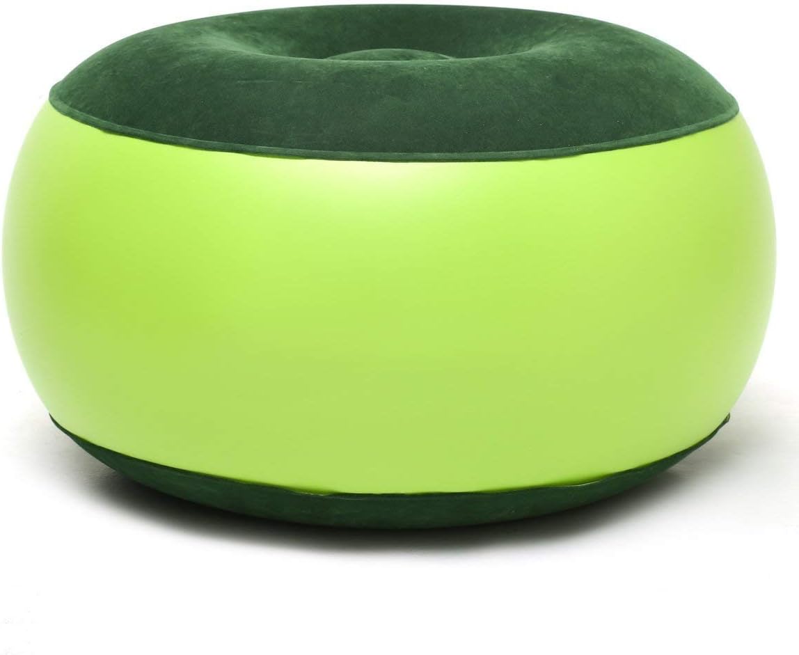 eTACH Camping & Hiking Camping Furniture Inflatable Chair Durable Portable Outdoor Camping Chair Inflatable Stool footrest Cushion For Home Office Yoga
