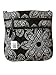 Vera Bradley Triple Zip Hipster Cross-body Bag (Blanco Bouquet)
