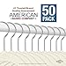 Closet Complete Baby Velvet Hangers, Premium Quality, True-Heavyweight, Virtually-UNBREAKABLE, Ultra-Thin, Space Saving No-Slip, Perfect Size for Babies 0-48 months 360° SPIN, Chrome Hooks, Gray, 50 pc