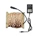 ER CHEN LED String Lights Plug in, Warm White Copper Wire Starry Fairy Lights Decorative Lights with Adapter for Christmas Party Wedding(165ft/50m 500LED)