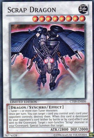 Yu-Gi-Oh! - Scrap Dragon (CT09-EN006) - 2012 Collectors Tins - Limited Edition - Super Rare