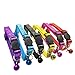 PACCOMFET 6 Pcs Breakaway Cat Collar with Lightweight Bright Surface and Bell, Safe and Durable