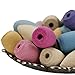 Ecurson 50 PC Color Random Bullet Size Backflow Sandalwood Incense