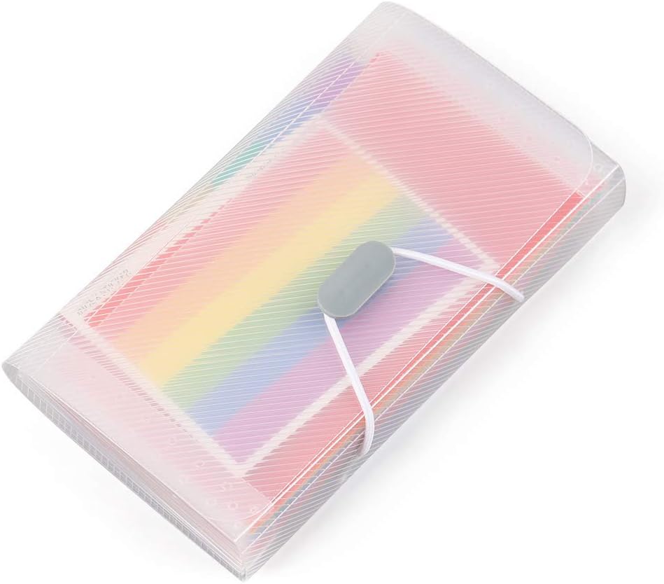 A6 Office Supplies Expanding Plastic School 13 Pockets File Folder Document Bag Paper Organizer