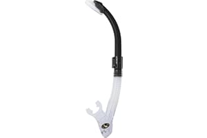 SAEKODIVE Aquata Snorkeling Gear for Adults - Semi-Dry Top Adult Snorkel Gear