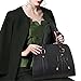 Handbag Shoulder Bag Hot Womens Vintage Messenger Tote with Bow (Black-A)