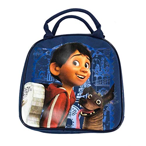 Disney Pixar CoCo Insulated Lunch Bag/Lunch Box w/Water Bottle (BLUE)