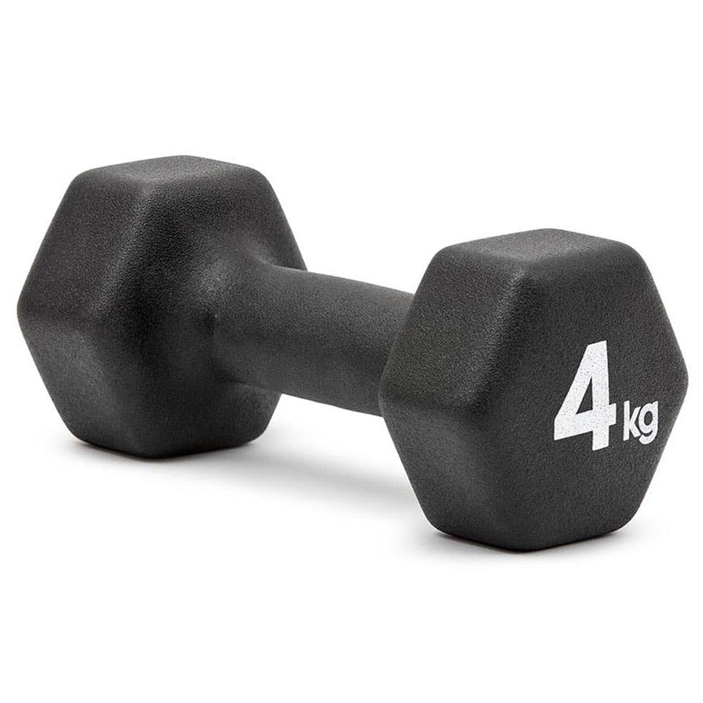 adidas Unisex's Dumbbells (Pair), Black, 4 Kg