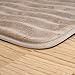 Bedford Home Memory Foam Extra Long Bath Rug Mat - Taupe - 24x60