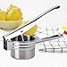 BeautyKitchen Stainless Steel Potato Ricer with 3 Interchangeable Disks