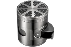 Premium Herb and Spice Grinder for Culinary Delights - 2.5-Inch Diameter Herb and Spice Mill (D)