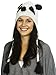 Simplicity Adult Knit Animal Hat with Fleece Lining, 556_Panda