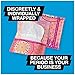 U by Kotex Balance Daily Panty Liners, Wrapped, Light Absorbency, Regular Length, 50 Count (Packaging May Vary)