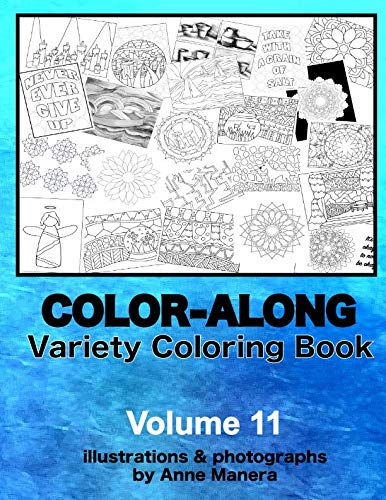 Color Along Variety Coloring Book Volume 11 by Anne Manera