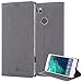 Google Pixel 2 XL Case, PU Leather Slim Flip Wallet Card Slots Cover Kickstand Feature and TPU Bumper Full Body Protection for Pixel 2 XL (Gary)