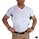 UnderTech UnderCover Men's Executive Concealed Carry V-Neck Shirt