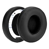 eBoot Replacement Earpads Ear Cushions for Beats Solo 2 Wireless Headphone and Wired Headphone, Solo 3 Wireless Headphone, 1 Pair, Black