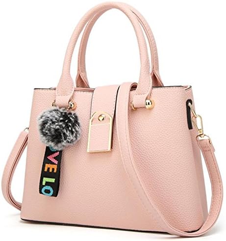 Purses and Handbags for Women Designer Shoulder Bags Ladies Tote Bags Top Handle Satchel Messenger Bags (Pink20)