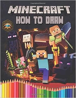 How To Draw Minecraft Sketchbook For Kids And How To Draw