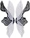 Loftus Magical & Mysterious Fairy Wings, Black White, One Size 28" primary
