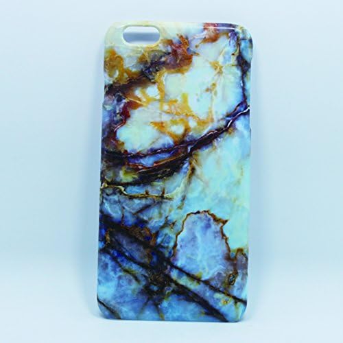 Gold Jade Marble Stone Texture Pattern Iphone 6S 4.7 Inch Matte Case, Customizable Iphone 6 4.7Inch Cover