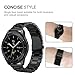 KOREDA No Gap Bands Compatible with Samsung Galaxy Watch Ultra 47mm Band for Men Women, Solid Business Stainless Steel Metal Bands for Samsung Galaxy Watch Ultra 47mm