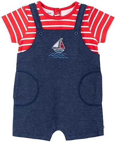 absorba Baby Boys’ Short Sleeves Romper