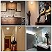 Motion Sensor Ceiling Light Battery Operated TOOWELL Wireless Motion Sensing Activated LED Light Warm White 180 Lumen Indoor for Entrance Stairs Hallway Basement Garage Bathroom Cabinet Closet
