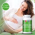 AVASIA Prenatal DHA With EPA - Derived From Purified Fish Oil - RDA For Pregnancy - Supports Infant Brain & Eye Growth - May Help Post Natal Depression - 60 Soft Gels - 2 Month Supply - Made In USA